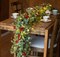 6.3FT Christmas Garland with LED String Lights (144 With String Light)